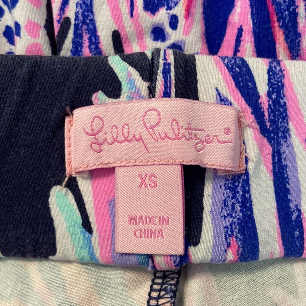 Lily Pulitzer Pants size XS excellent condition inseam 32” beautiful - Picture 5 of 12